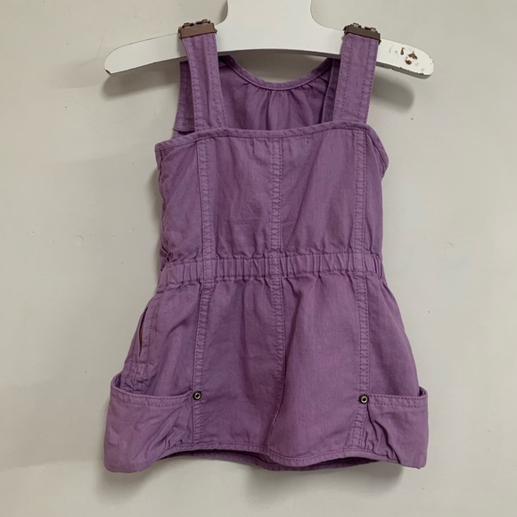 Diesel Baby 60’s style Linen Jumper Dress - Picture 3 of 13